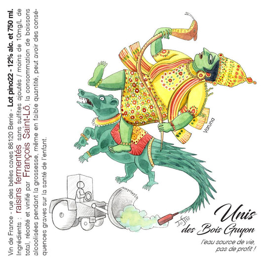 François Saint-Lô, Unis De Bois Guyon, Pineau d'Aunis, 2022 Magnum