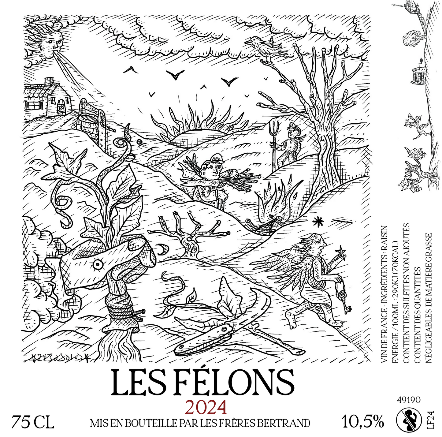 Les Frères Bertrand, Les Félons Rouge 2024