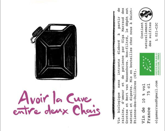Olga Des Grottes, Avoir La Cuve Entre Deux Chais 2021