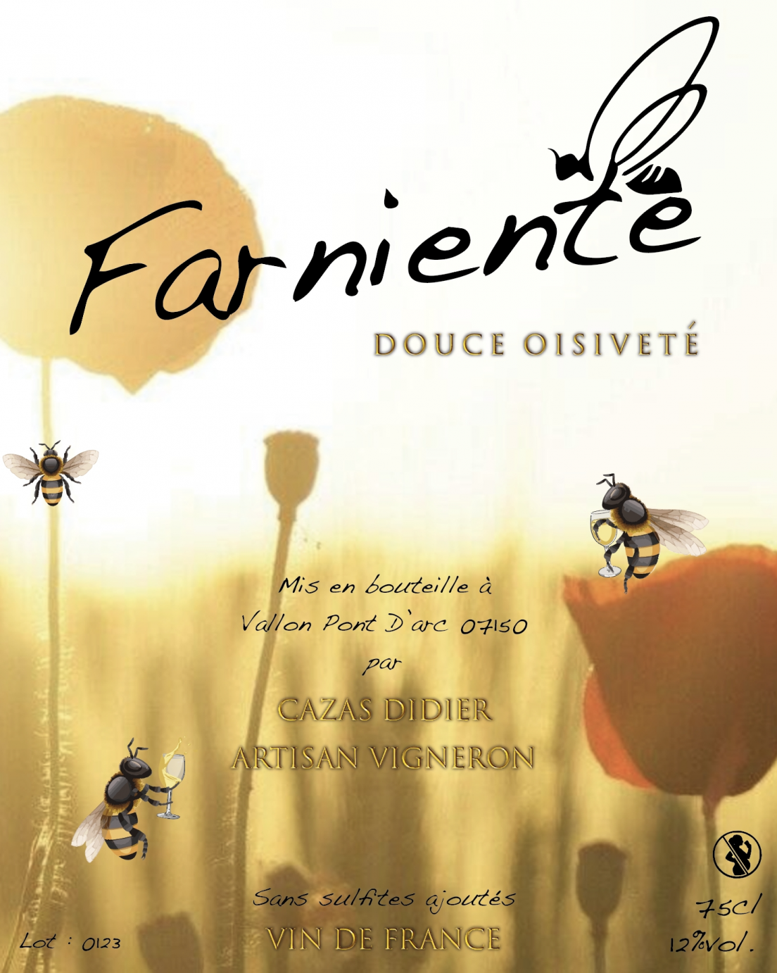 Didier Cazac, Farnienté 2021, Ardèche, France