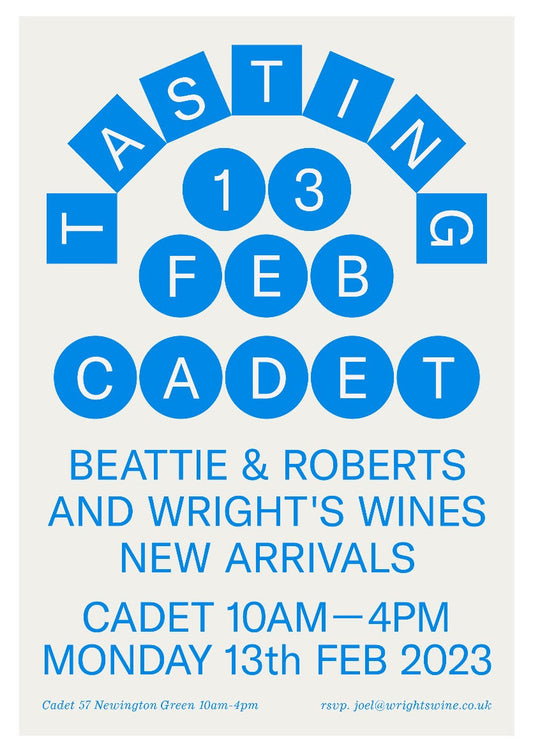 Trade Tasting at Cadet, London with Beattie & Roberts