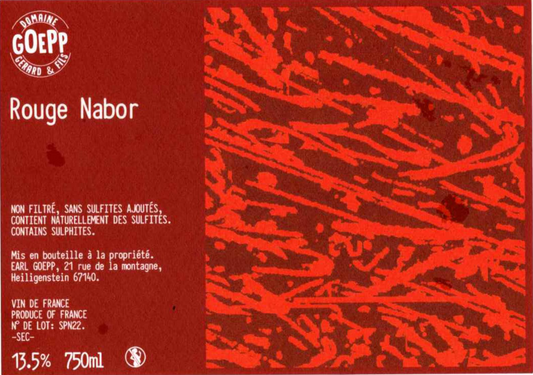 Domaine Goepp, Rouge Nabor 2022