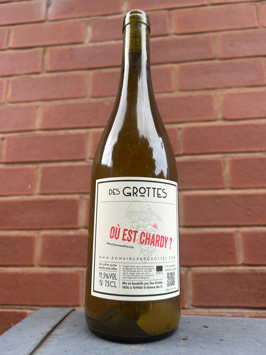 Romain Des Grottes, Ou Est Chardy, Chardonnay, Beaujolais 2025