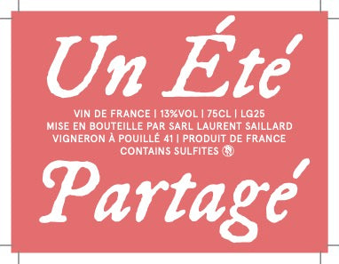 Laurent Saillard, Un Ete Partage 2025