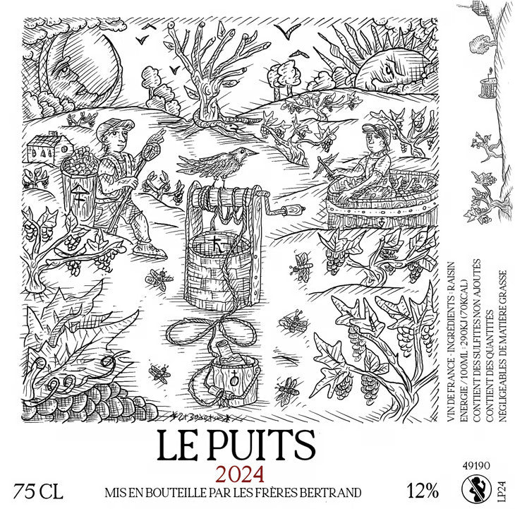 Les Frères Bertrand, Le Puits, Chenin Blanc, 2024